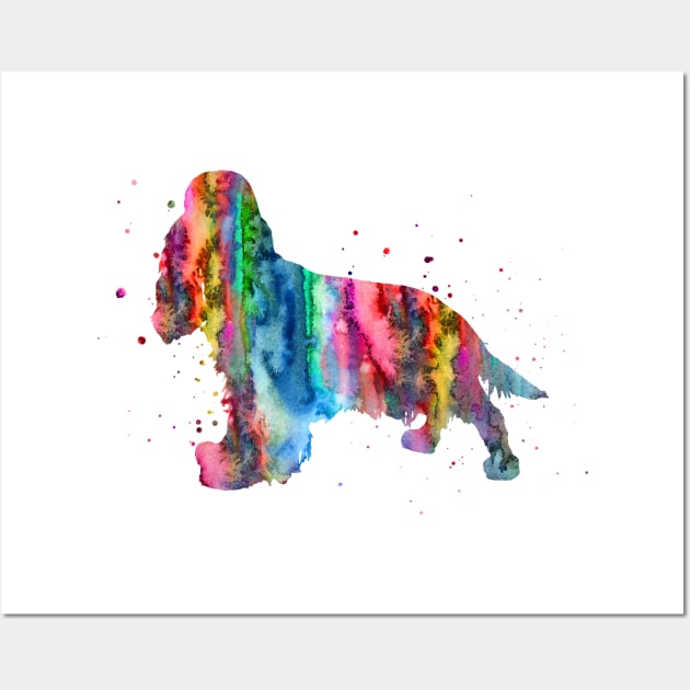 English Cocker Spaniel Wall Art by RosaliArt